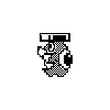 A Rocky Wrench stamp in Super Mario Maker