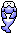 Super Mario World: Super Mario Advance 2 animated sprite of a Dolphin jumping