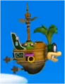 The Airship of Iggy Koopa, from New Super Mario Bros. U
