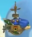 The Airship of Ludwig Von Koopa, from New Super Mario Bros. U