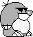 Mario Family sprite (grayscale)