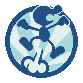 The icon of Mr. Game & Watch in WarioWare: Touched!