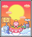 The Sun Poster in Mario Party Advance