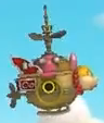 The Airship of Wendy O. Koopa, from New Super Mario Bros. U