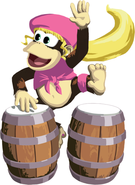 File:Dixie Kong (DKa2).png