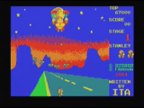 Gameplay of the NEC PC-6601 series version.