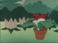 A Fire Plant from the Super Mario World television series