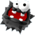 A Fuzzy and a Mega Fuzzy from New Super Mario Bros. Wii.
