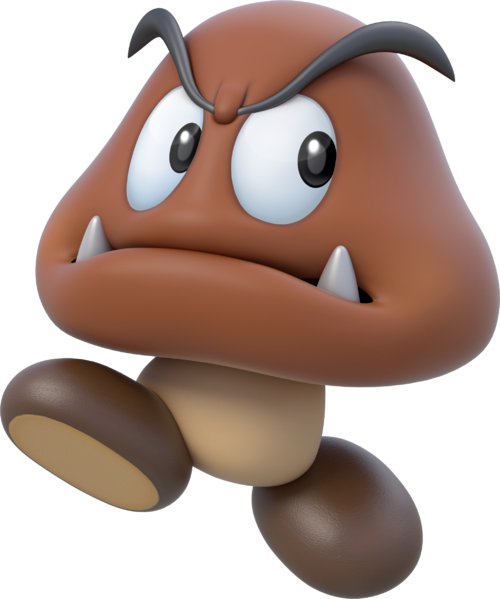 File:Goomba Artwork - Super Mario 3D World.png