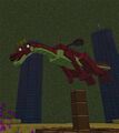 Hooktail as the Ender Dragon