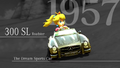 Trailer screenshot showing off the 300 SL Roadster