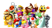 Group artwork featuring Don-chan