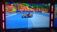 The Time Limit in Mario Kart 8 during Battle Mode and in Mario Kart Arcade GP DX when it expired.