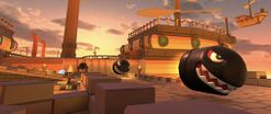 The Banzai Bills in DS Airship Fortress in Mario Kart 7 and Mario Kart Tour