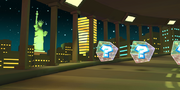 The Statue of Liberty in Mario Kart Tour