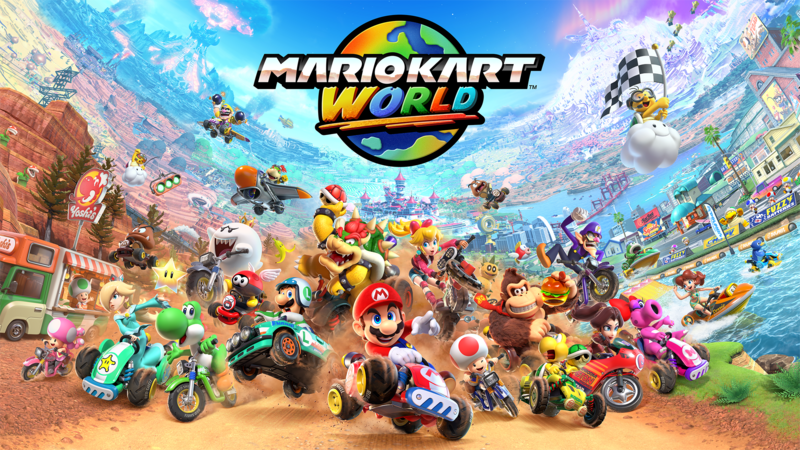 File:MKWorld Key artwork with logo alt.png