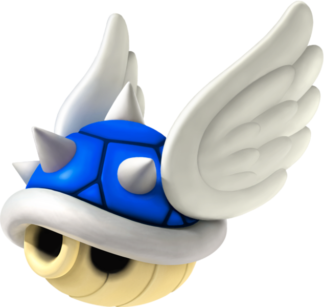 File:MKii Blueshell.png