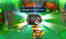 The Banzai Bill in Mario & Luigi: Bowser's Inside Story and Mario & Luigi: Bowser's Inside Story + Bowser Jr.'s Journey.
