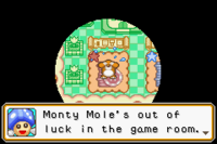 Mario Party Advance Monty Mole bad luck.png
