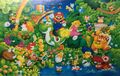 Artwork used for a Mario puzzle.