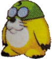 Artwork of a Mawful Mole from the Mario & Luigi: Bowser's Inside Story Prima Guide
