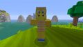 A Zombie Villager as a Boomerang Bro