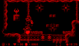 Screenshot of Wario jumping on a Mole Burrower