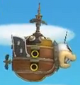 The Airship of Morton Koopa Jr., from New Super Mario Bros. U