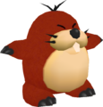 A Morty Mole from Super Mario 3D Land