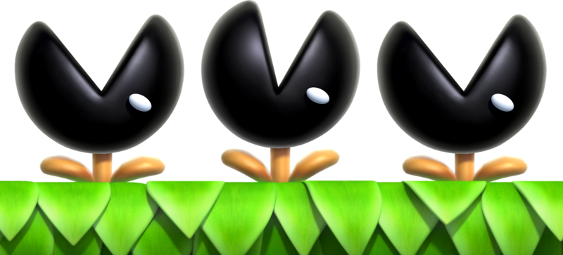 File:NSMBU Muncher Artwork.png