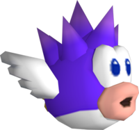 NSMBW Spiny Cheep Cheep model.png