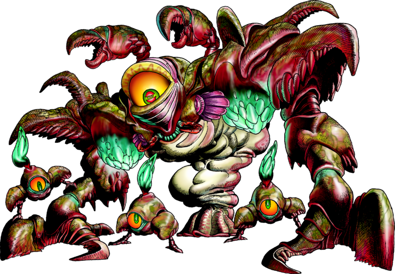File:Queen Gohma OoT artwork.png