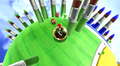 Mario rolling in Rolling Masterpiece Galaxy