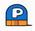 A Blue P-Switch in Super Mario World.