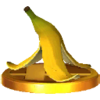 SSB3DS Trophy Banana Peel.png