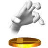 SSB3DS Trophy Crazy Hand.png