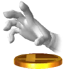 SSB3DS Trophy Master Hand.png