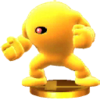 SSB3DS Trophy Yellow Devil.png