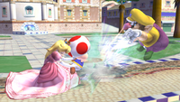 SSBB Peach Toad2.png