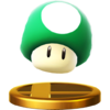 SSBWU Trophy 1-Up Mushroom.png