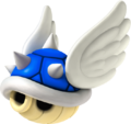 The Spiny Shell in Mario Kart Wii.