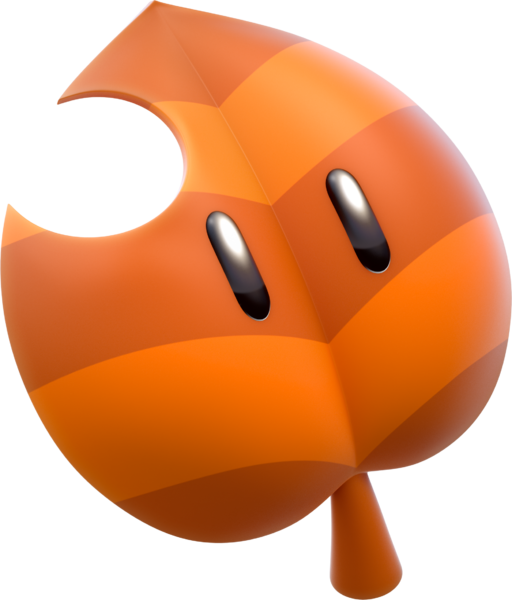 File:Super Leaf Artwork - Super Mario 3D World.png