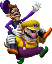 Wario and Waluigi Artwork - Mario Party 7.png