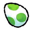 A green Yoshi egg (Yoshi's Island DS)
