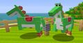 The Yoshi horses